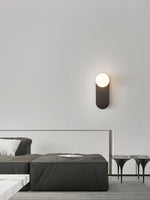 Flat Base Globe Sconce - Lamp Outdoor