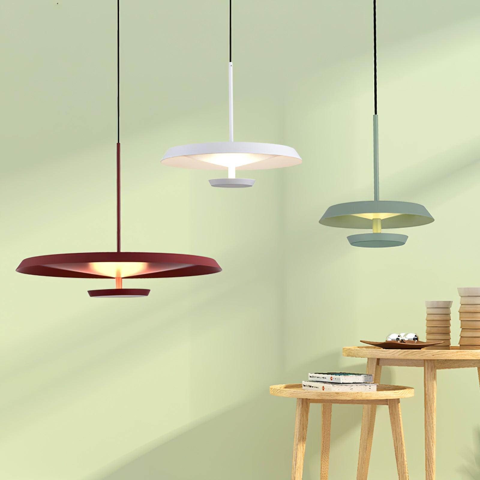 Flat Pendant Light - Lamp Outdoor