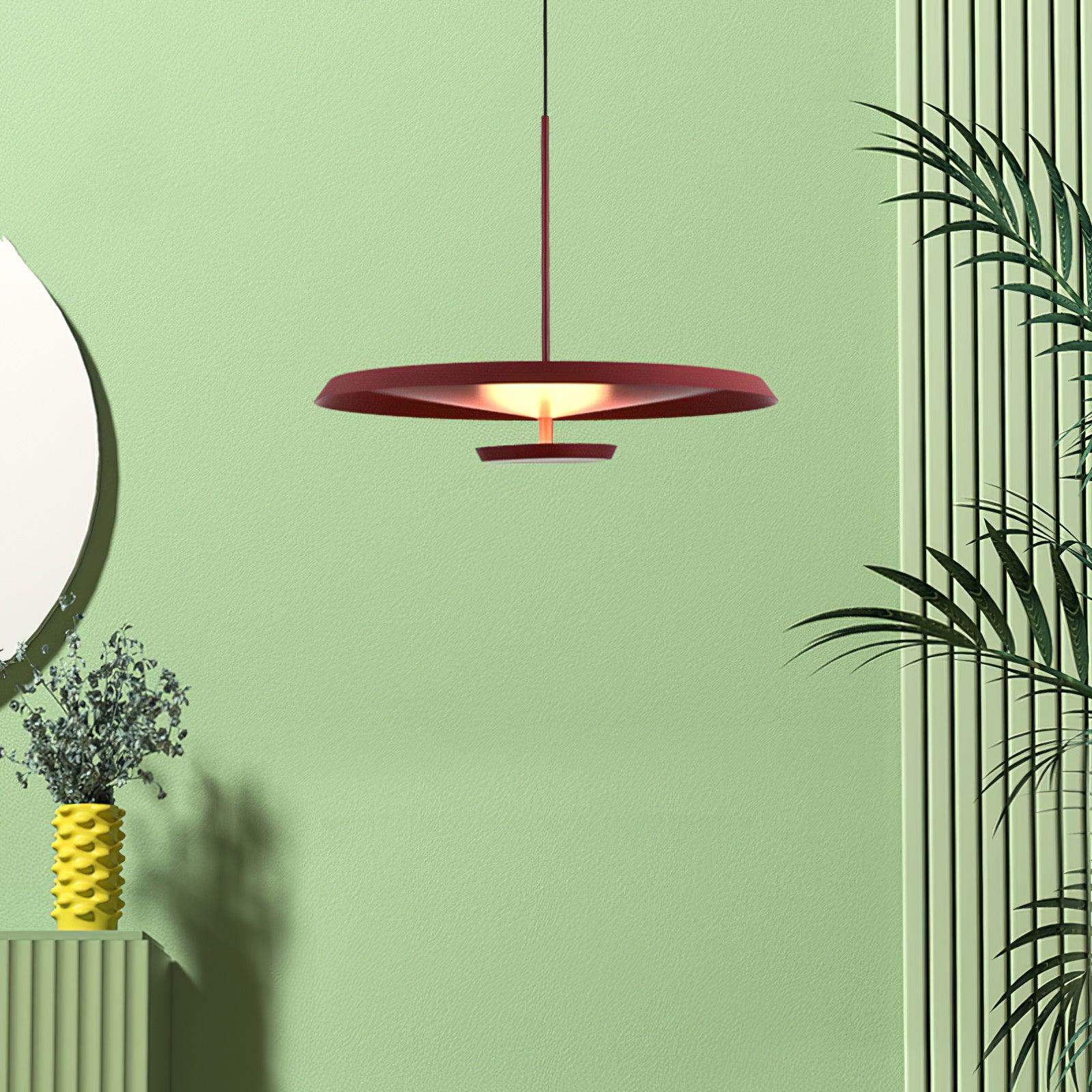 Flat Pendant Light - Lamp Outdoor
