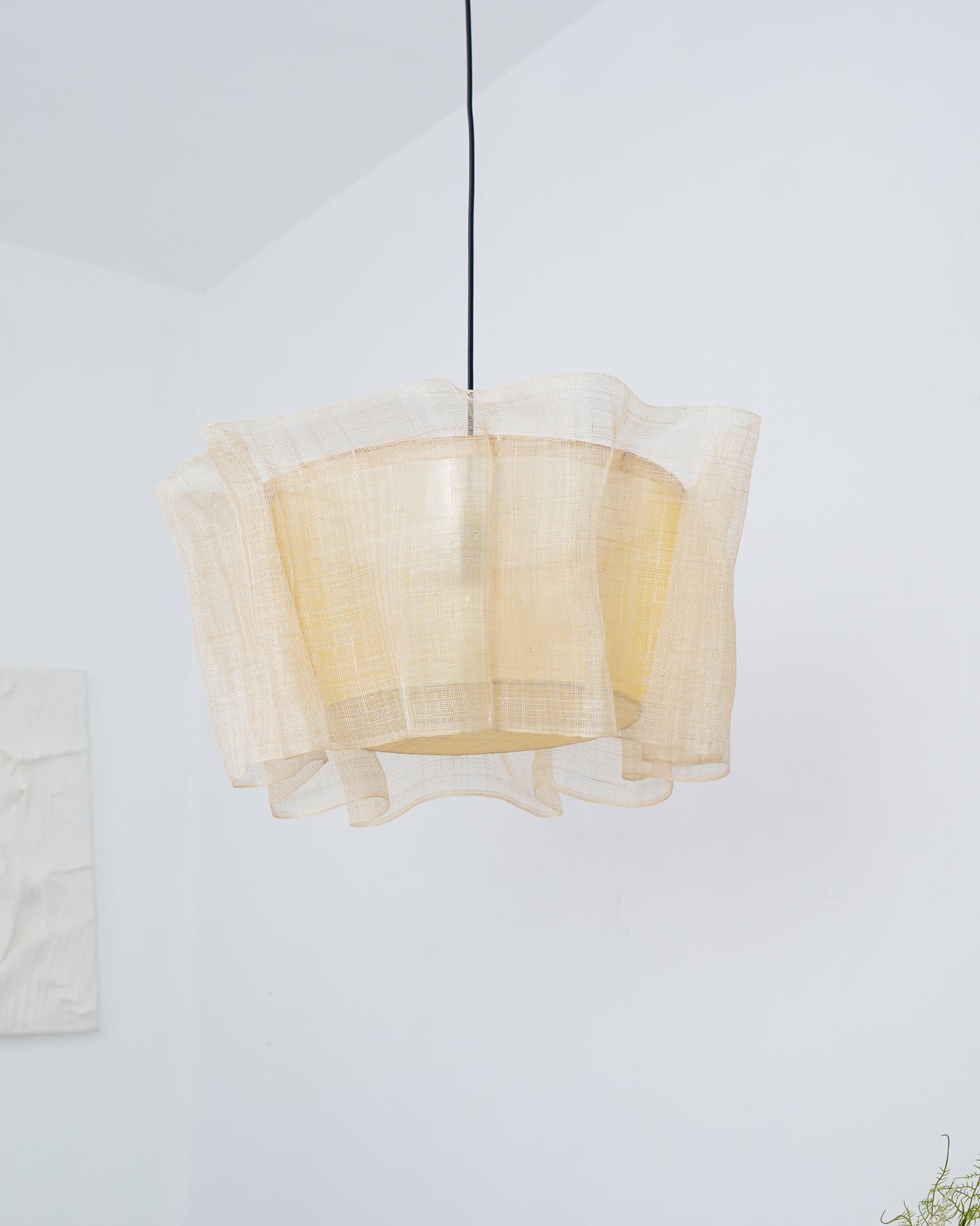 Flaxen Weave Pendant Lamp - Lamp Outdoor