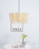 Flaxen Weave Pendant Lamp - Lamp Outdoor