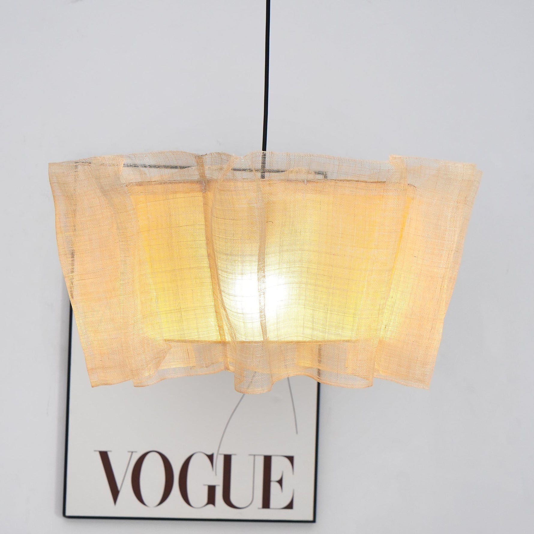 Flaxen Weave Pendant Lamp - Lamp Outdoor