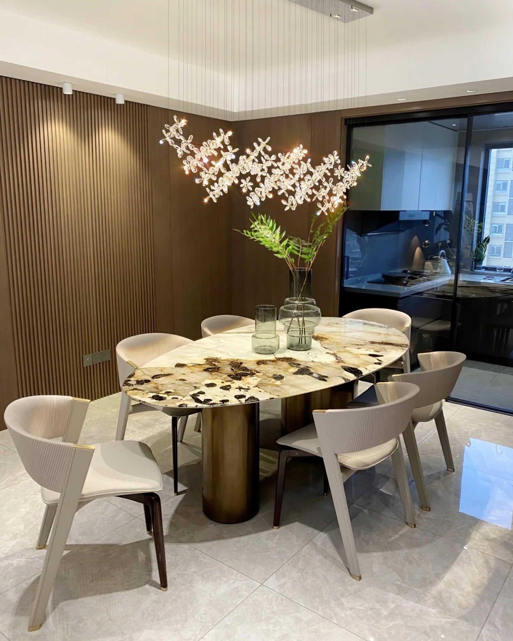 Floating Butterfly Chandelier - Lamp Outdoor