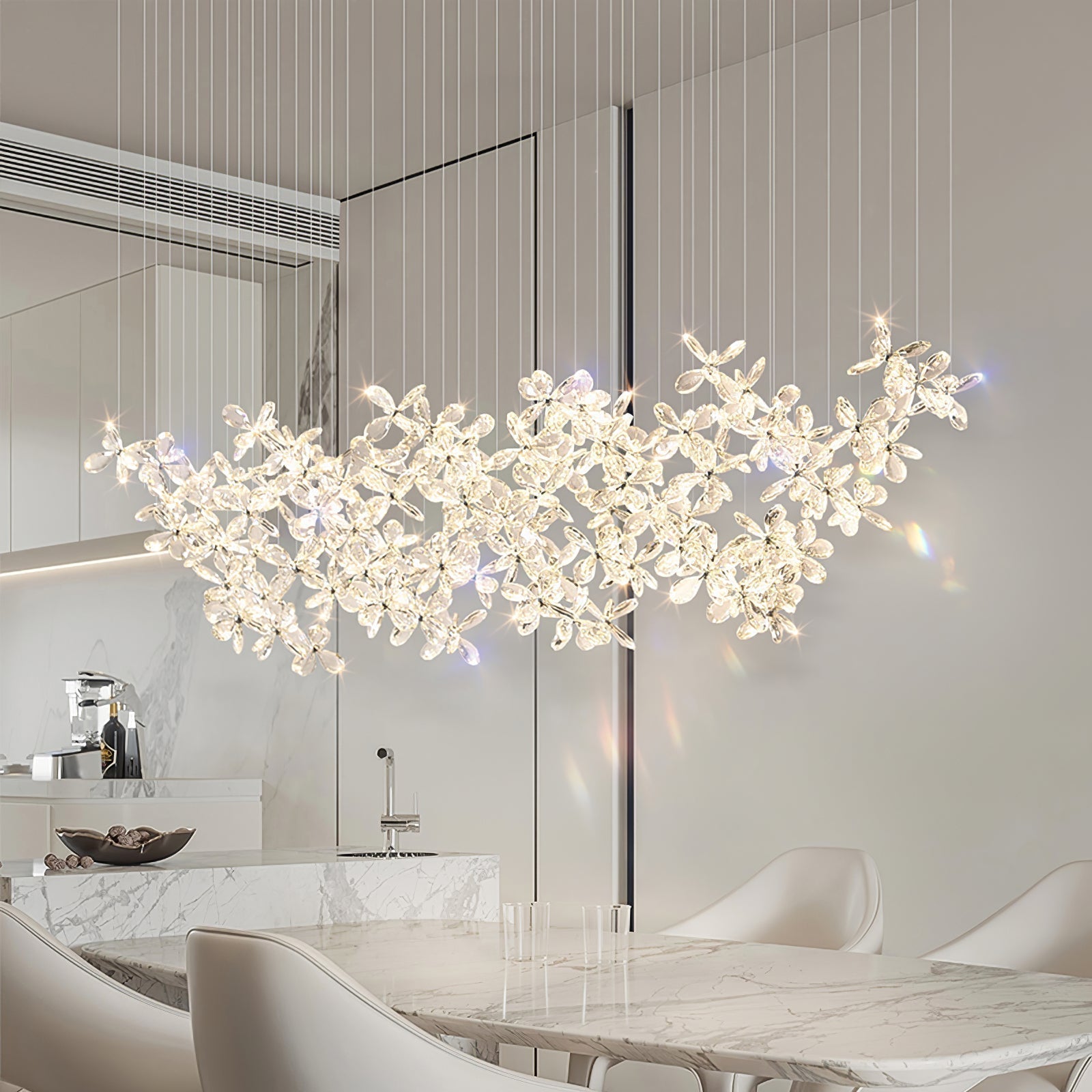 Floating Butterfly Chandelier - Lamp Outdoor