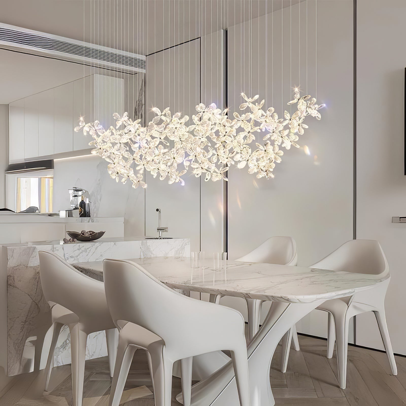 Floating Butterfly Chandelier - Lamp Outdoor