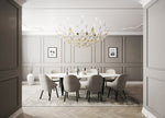 Avynen Crystal Petal Chandelier - Lamp Outdoor