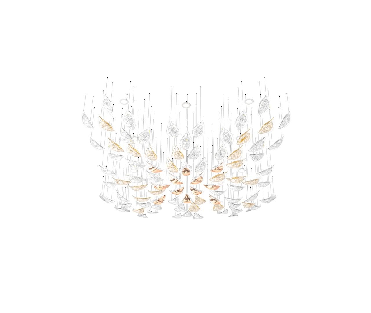 Avynen Crystal Petal Chandelier - Lamp Outdoor