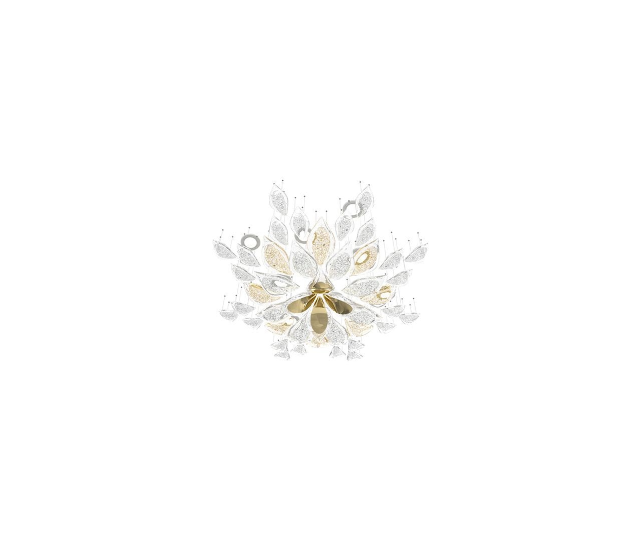 Avynen Crystal Petal Chandelier - Lamp Outdoor