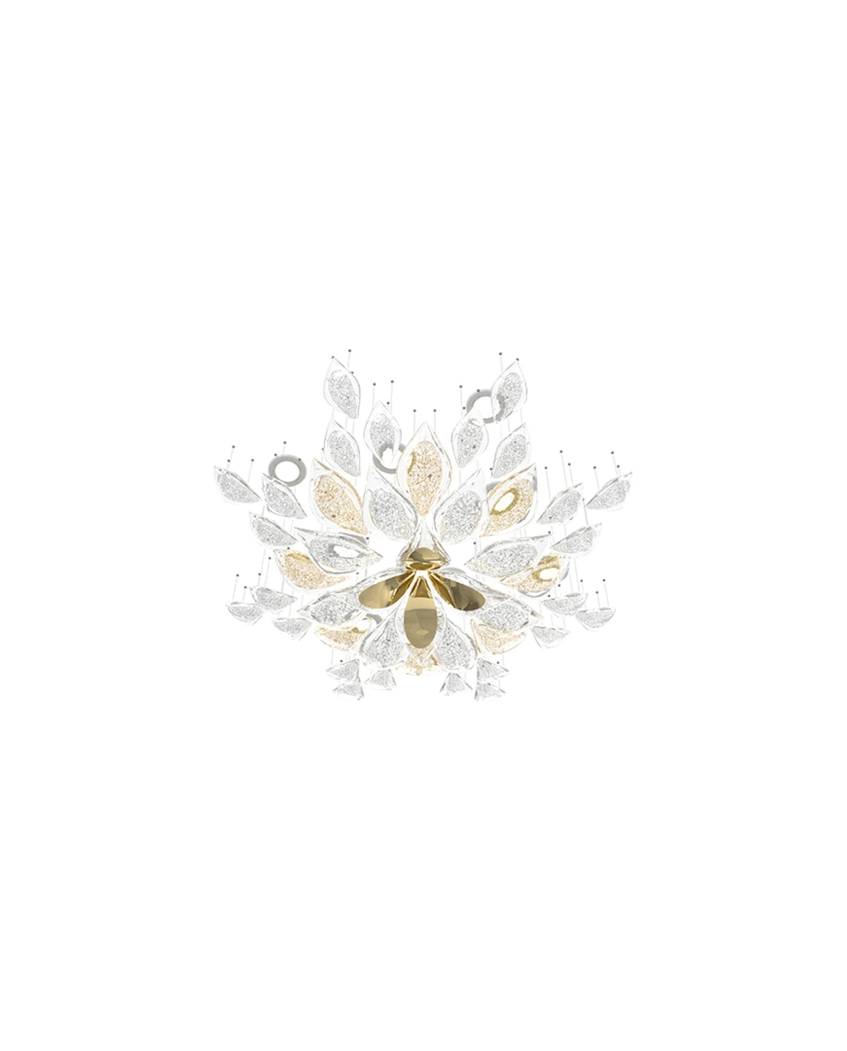 Avynen Crystal Petal Chandelier - Lamp Outdoor