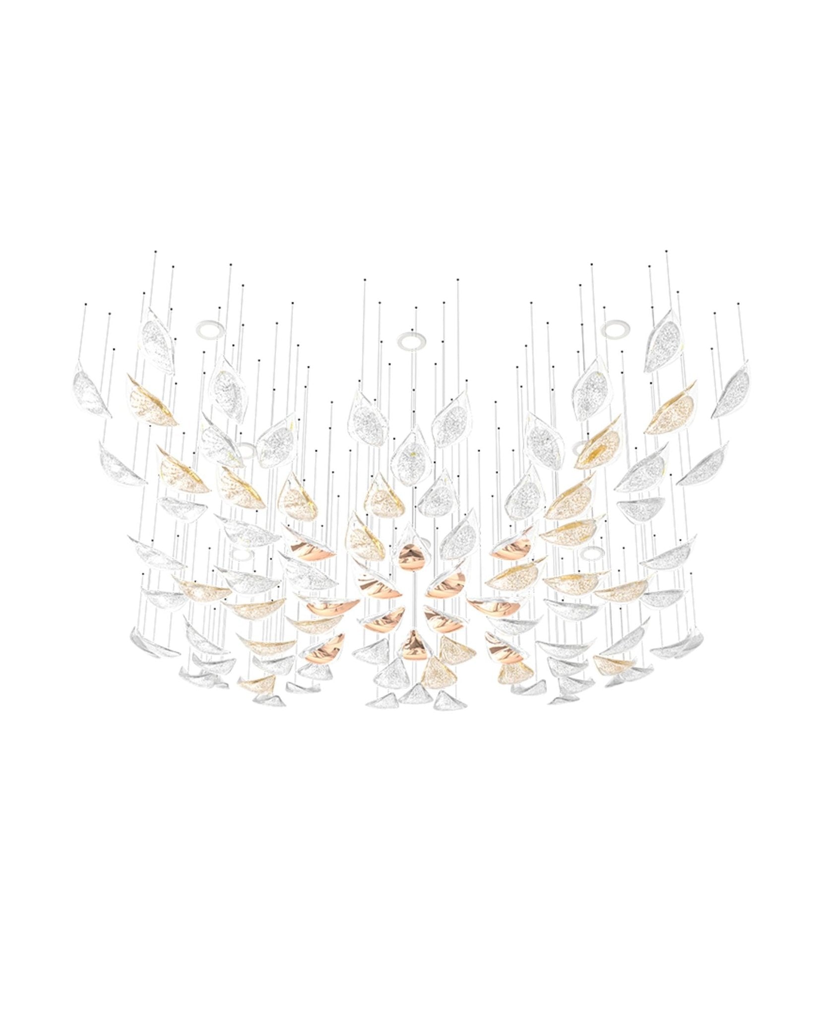 Avynen Crystal Petal Chandelier - Lamp Outdoor