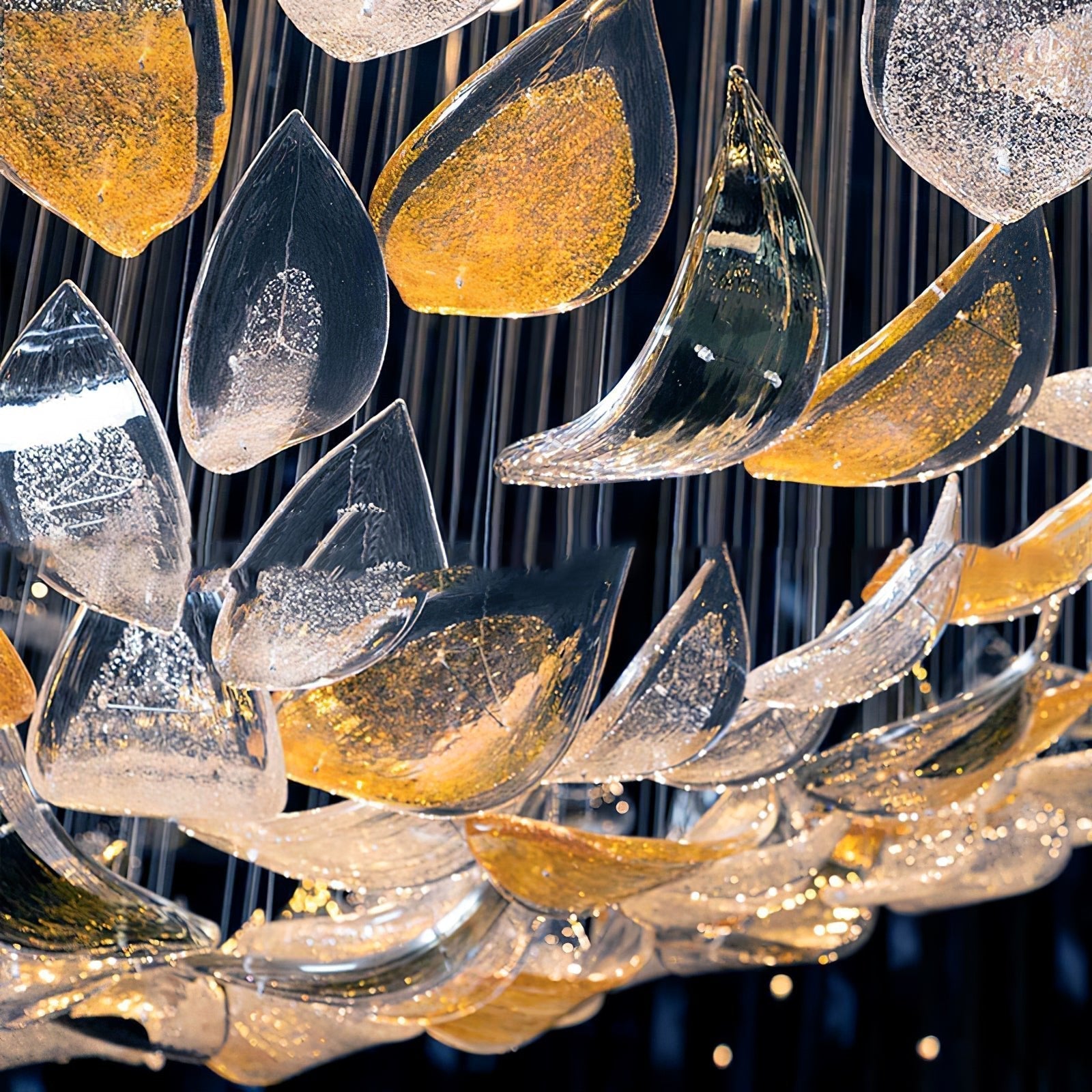 Avynen Crystal Petal Chandelier - Lamp Outdoor