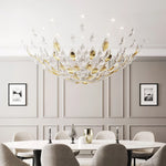 Avynen Crystal Petal Chandelier - Lamp Outdoor