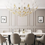 Avynen Crystal Petal Chandelier - Lamp Outdoor