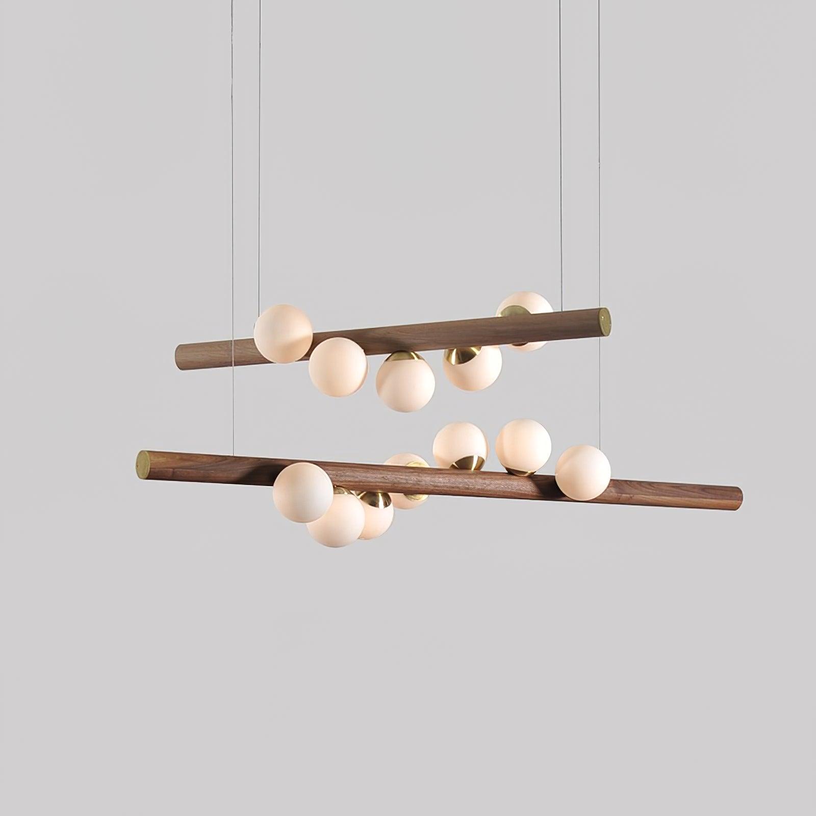 Scandinavian Wooden Pendant Lamp - Lamp Outdoor