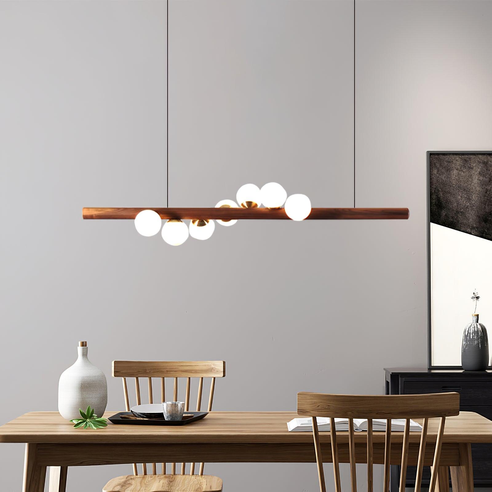 Scandinavian Wooden Pendant Lamp - Lamp Outdoor