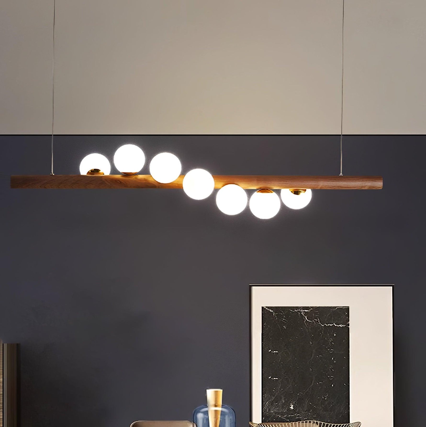 Scandinavian Wooden Pendant Lamp - Lamp Outdoor