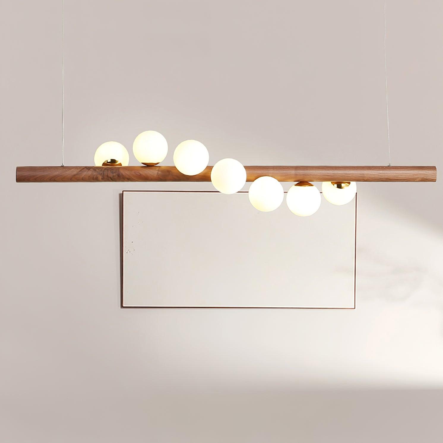 Scandinavian Wooden Pendant Lamp - Lamp Outdoor