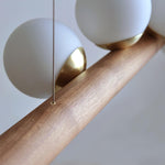 Scandinavian Wooden Pendant Lamp - Lamp Outdoor