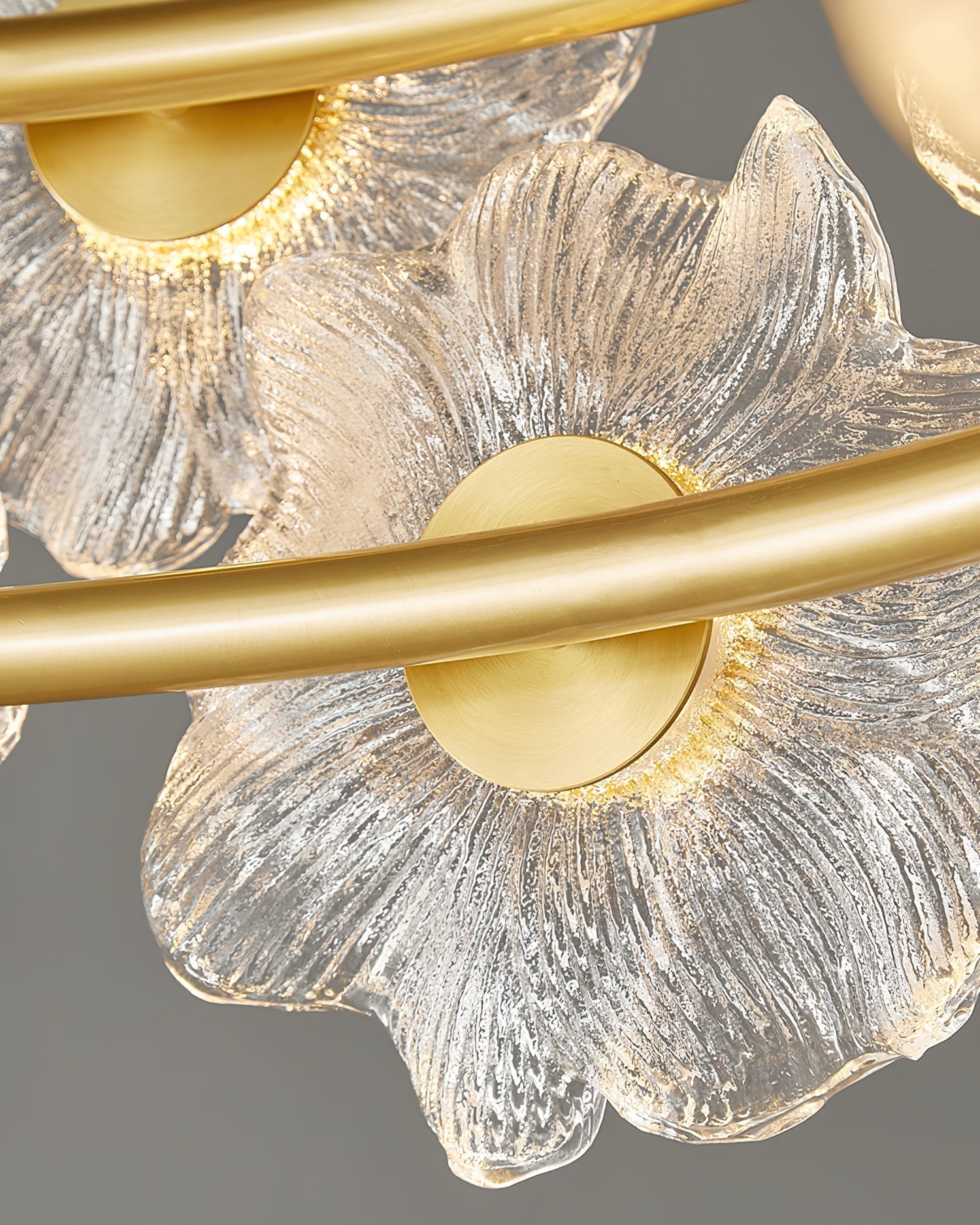 Flora Glass Chandelier - Lamp Outdoor
