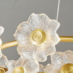 Flora Glass Chandelier - Lamp Outdoor