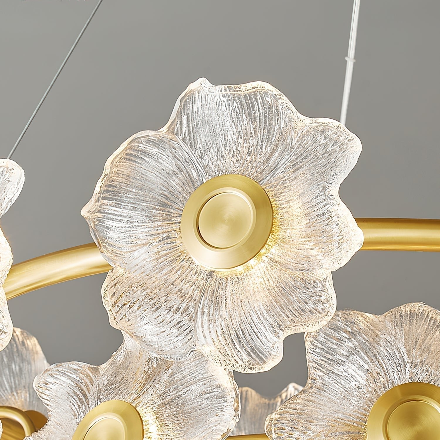 Flora Glass Chandelier - Lamp Outdoor