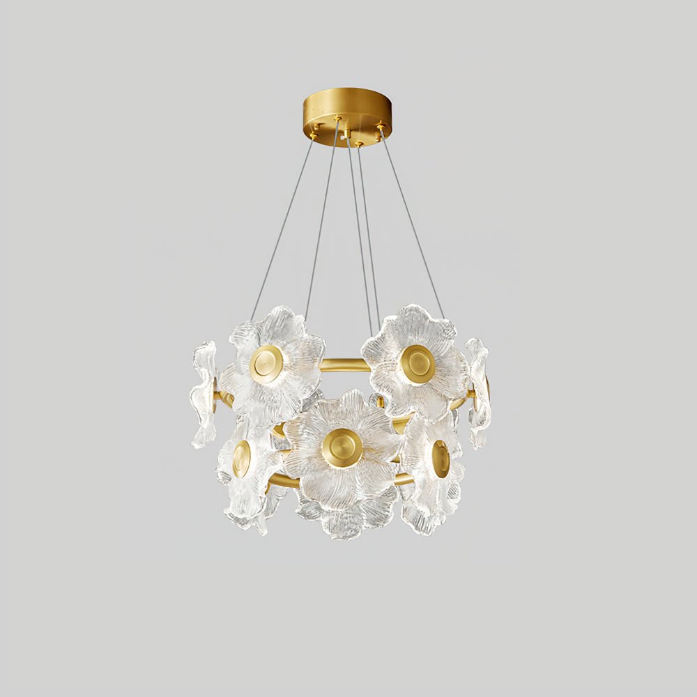 Flora Glass Chandelier - Lamp Outdoor