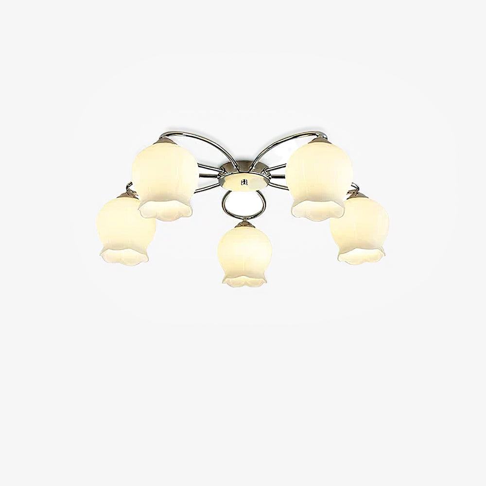 Floral Glass Ceiling Lamp - Lamp Outdoor