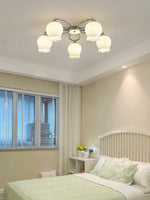 Floral Glass Ceiling Lamp - Lamp Outdoor