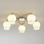 Floral Glass Ceiling Lamp - Lamp Outdoor
