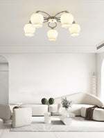 Floral Glass Ceiling Lamp - Lamp Outdoor
