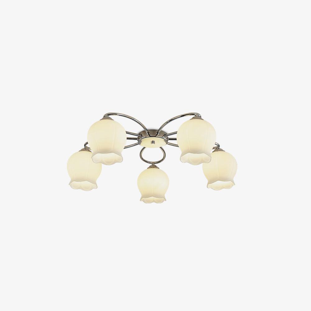 Floral Glass Ceiling Lamp - Lamp Outdoor