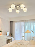 Floral Glass Ceiling Lamp - Lamp Outdoor