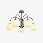 Aurora Chandelier Floral Glass - Lamp Outdoor