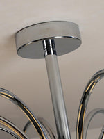 Aurora Chandelier Floral Glass - Lamp Outdoor