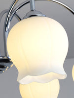 Aurora Chandelier Floral Glass - Lamp Outdoor