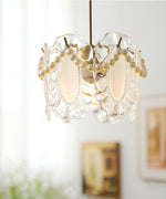 Floral Glass Pendant Lamp - Lamp Outdoor