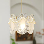 Floral Glass Pendant Lamp - Lamp Outdoor