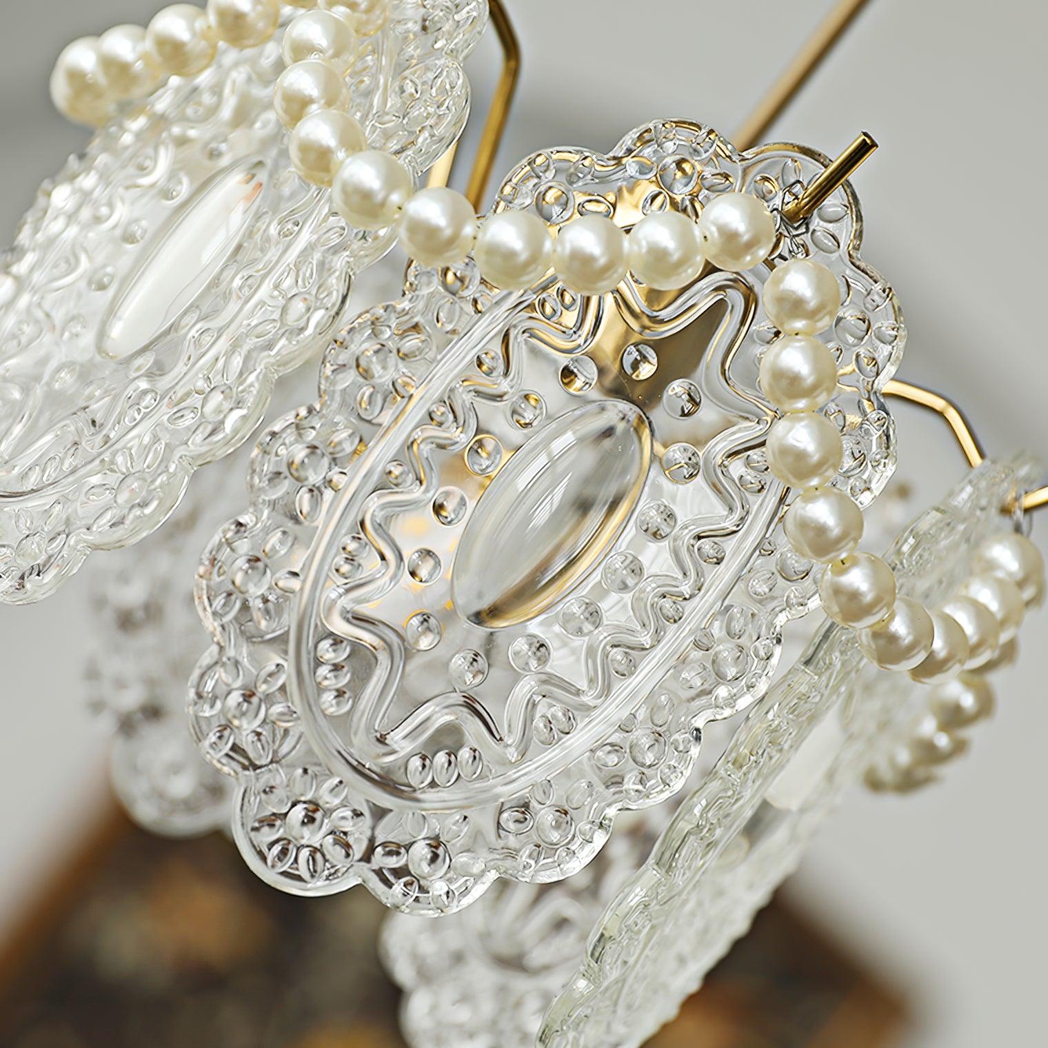 Floral Glass Pendant Lamp - Lamp Outdoor