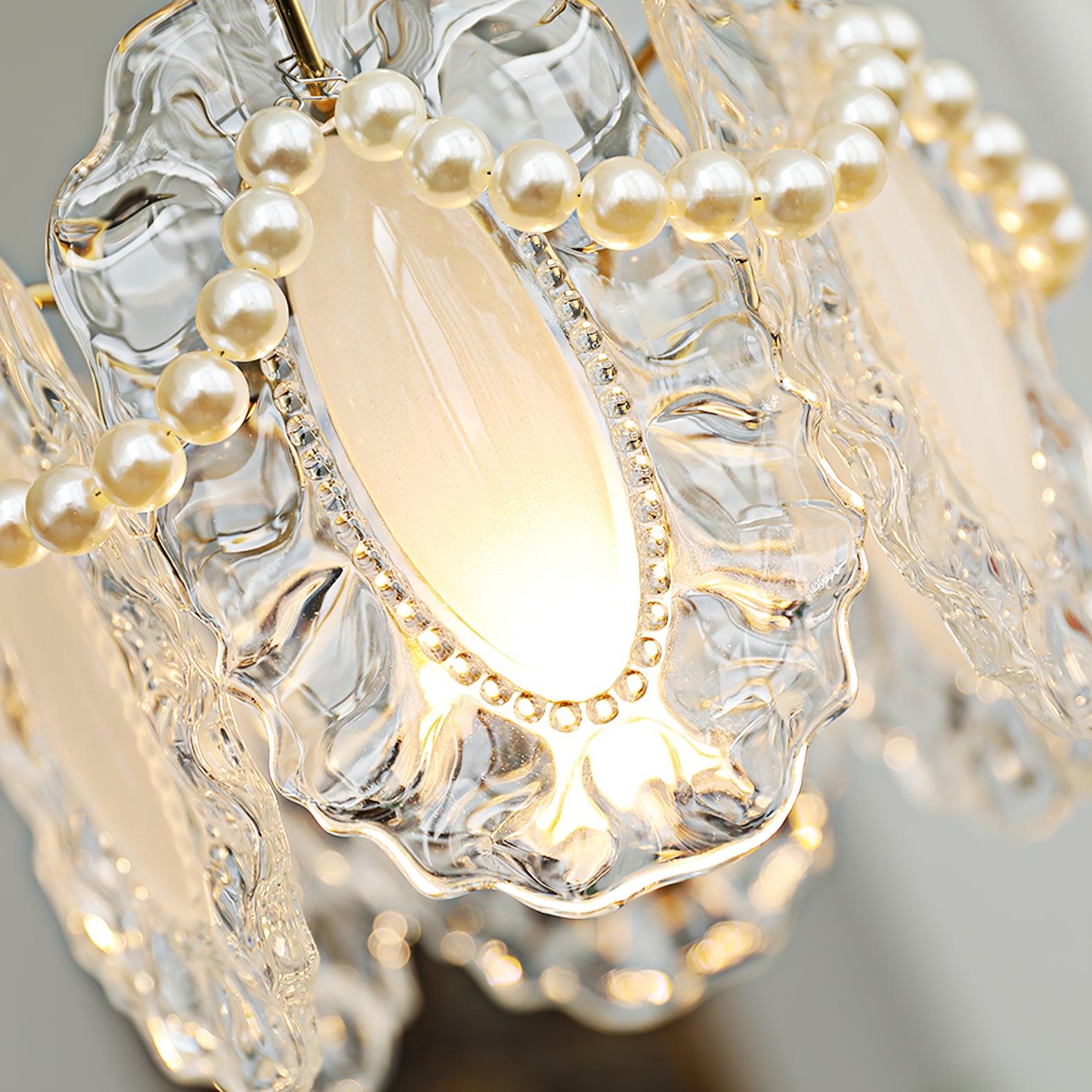 Floral Glass Pendant Lamp - Lamp Outdoor