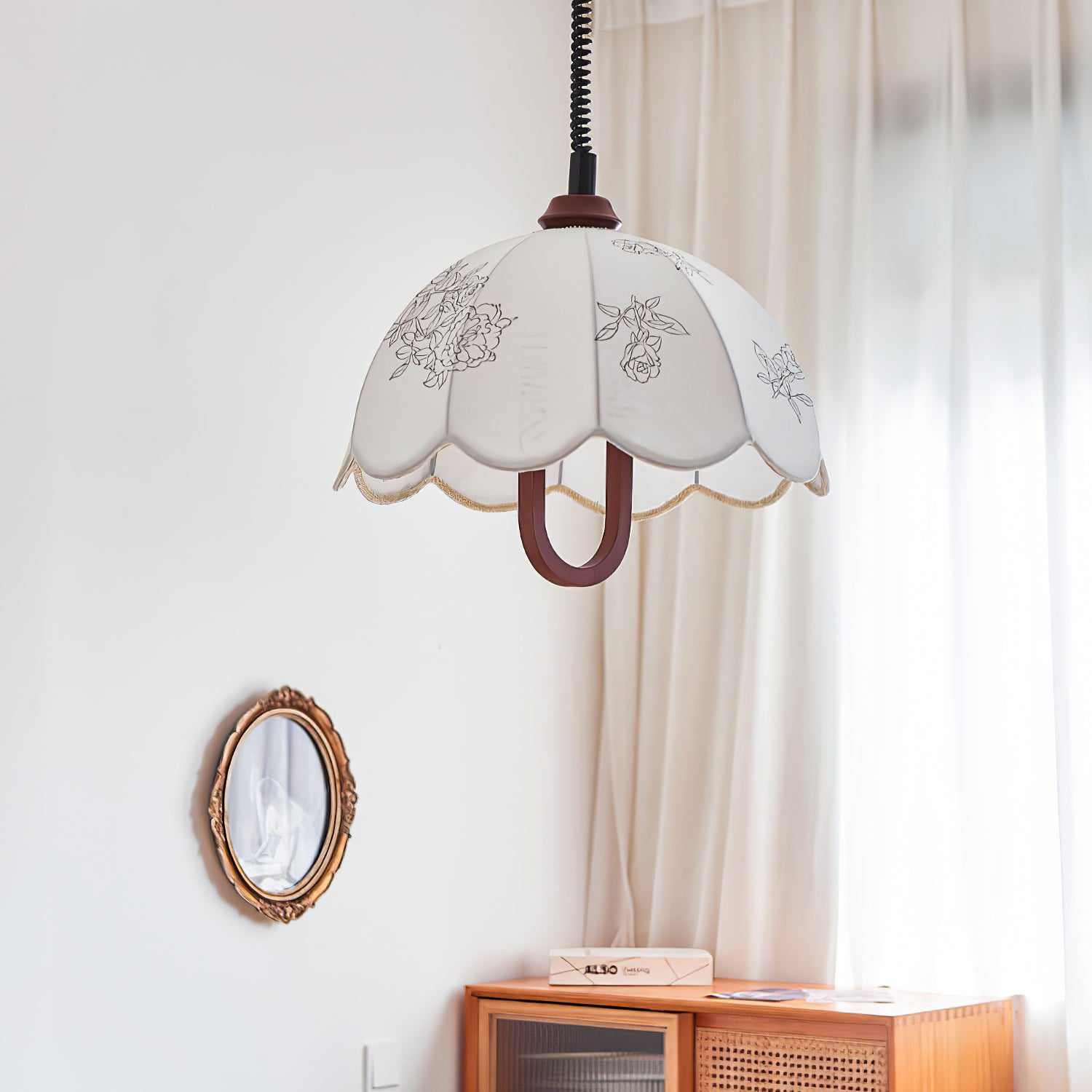 Floral Grace Pendant Lamp - Lamp Outdoor