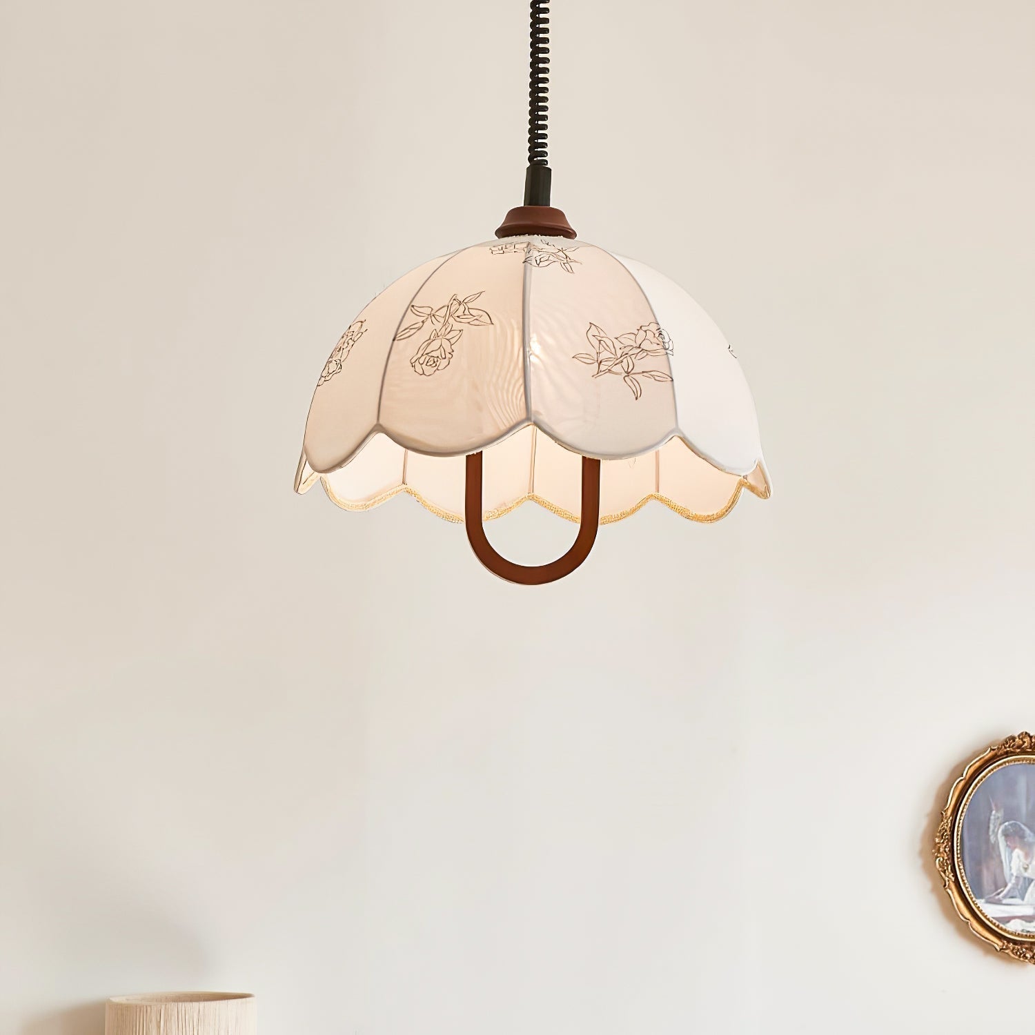 Floral Grace Pendant Lamp - Lamp Outdoor