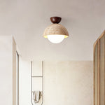Solana Travertine Ceiling Light - Lamp Outdoor