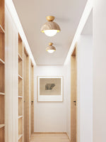Solana Travertine Ceiling Light - Lamp Outdoor
