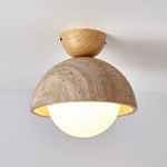 Solana Travertine Ceiling Light - Lamp Outdoor