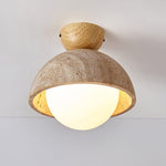Solana Travertine Ceiling Light - Lamp Outdoor