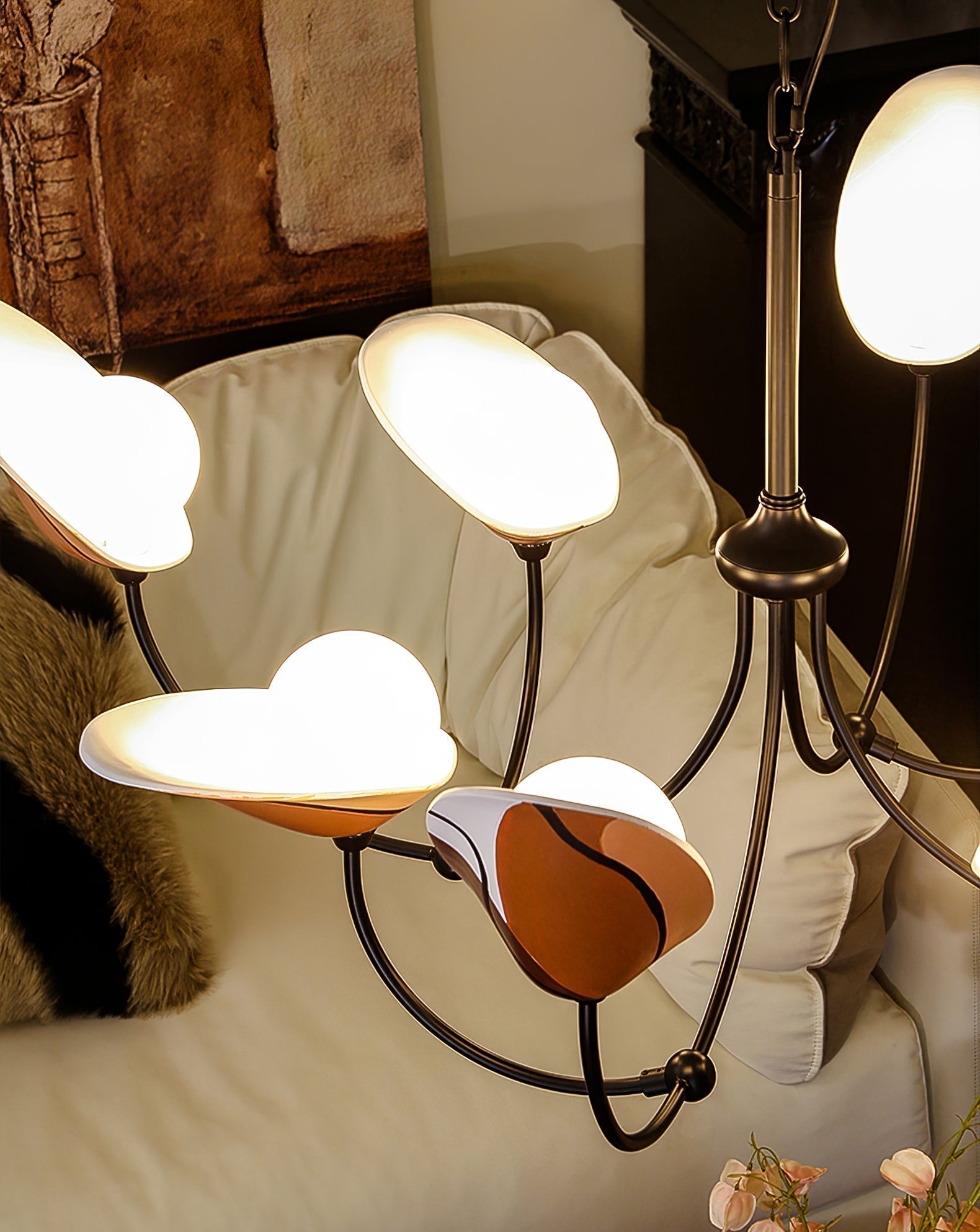 Florea Bloom Chandelier - Lamp Outdoor