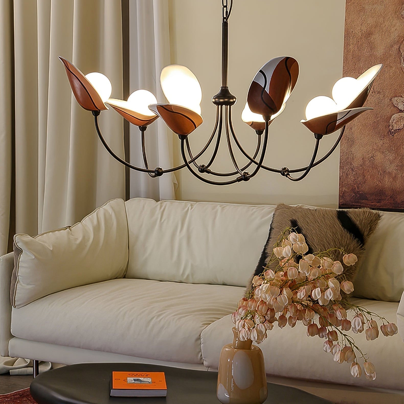 Florea Bloom Chandelier - Lamp Outdoor