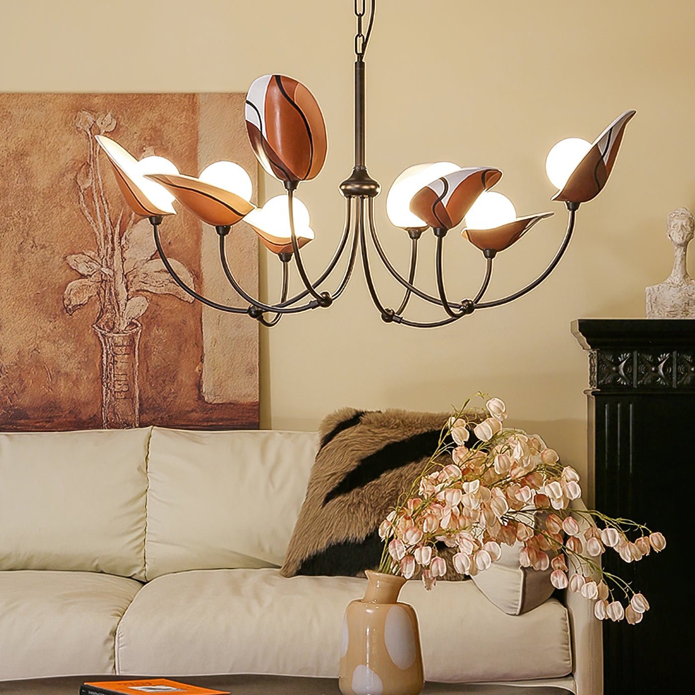 Florea Bloom Chandelier - Lamp Outdoor