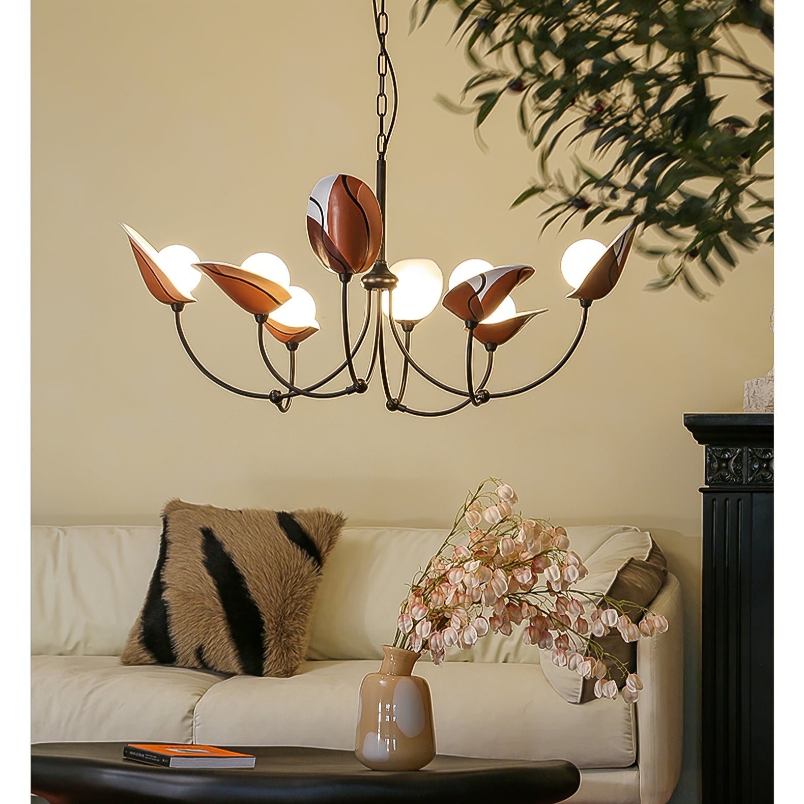 Florea Bloom Chandelier - Lamp Outdoor