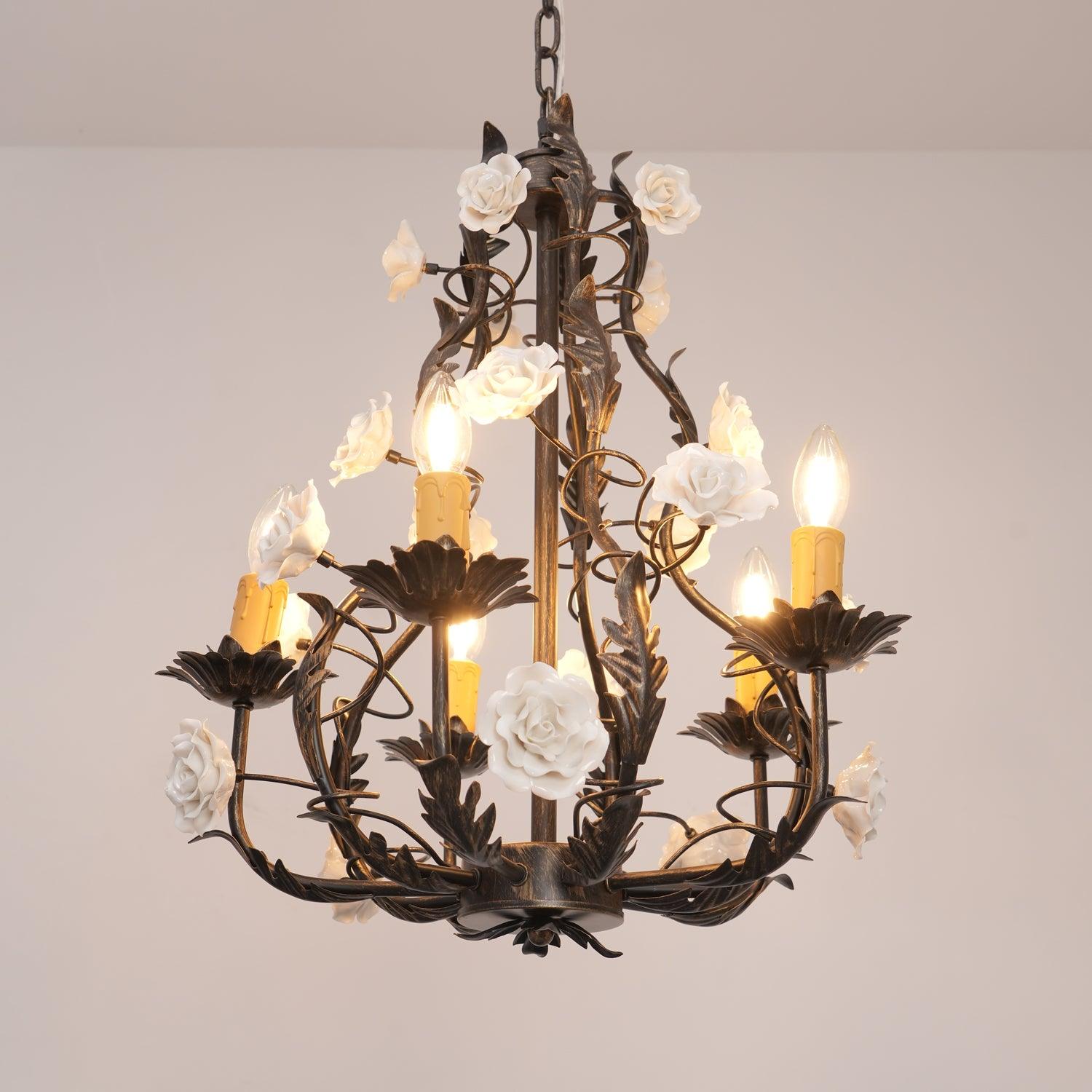 Judy Luxury Metal Chandelier - Lamp Outdoor
